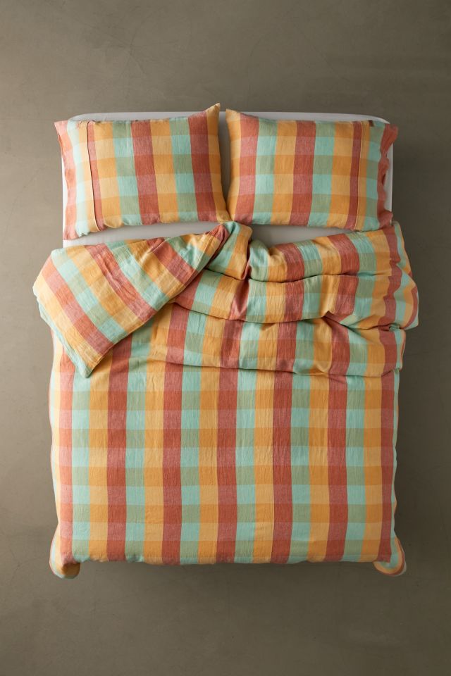 Kip&Co Sugarcane Tartan Duvet Cover #1