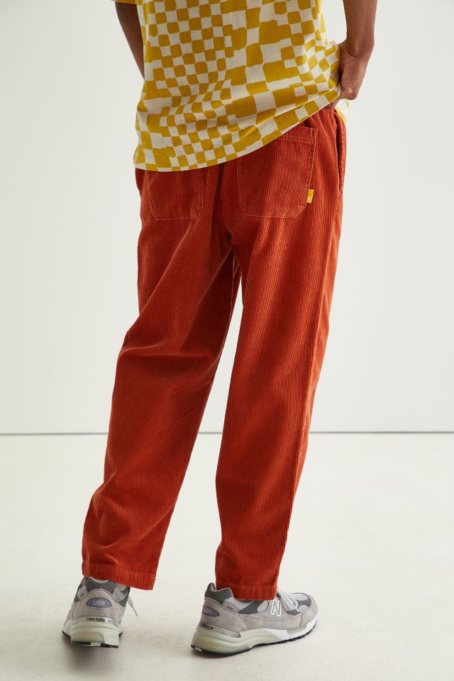 Pantalon de Plage en Velours Côtelé Brodé UO #4