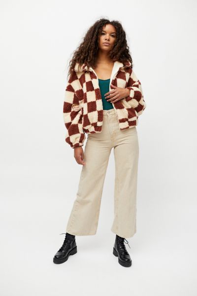 urban outfitters checkered jacket