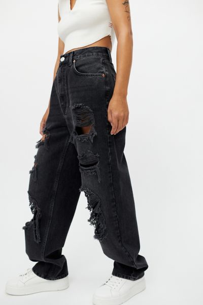 black ripped jeans mens urban outfitters