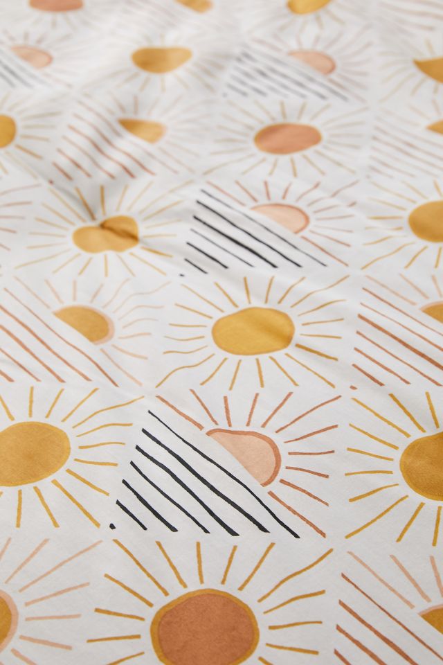 Geo Sun Comforter Set #4