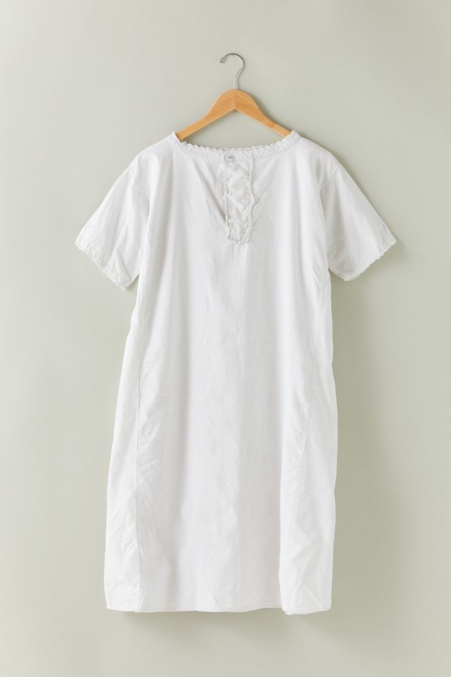 Vintage '40s Boat Neck Slip Dress | Urban Outfitters