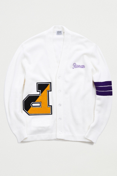 2nd Base Vintage Varsity Cardigan | Urban Outfitters