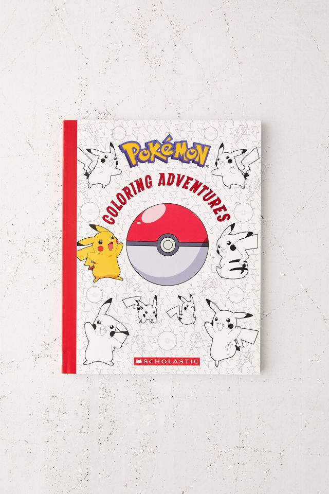 Pokemon Coloring Adventures
 Pokémon Coloring Adventures By Scholastic