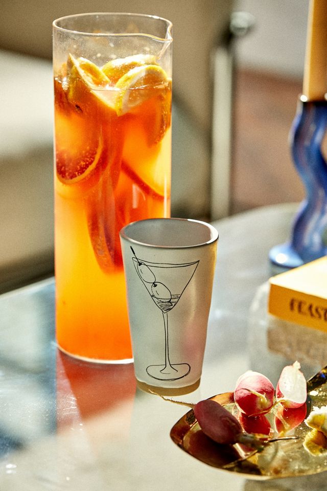 Doodle Cocktail Tumbler Urban Outfitters