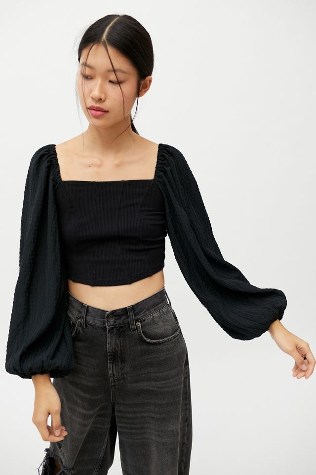 UO Claudia Blouse | Urban Outfitters