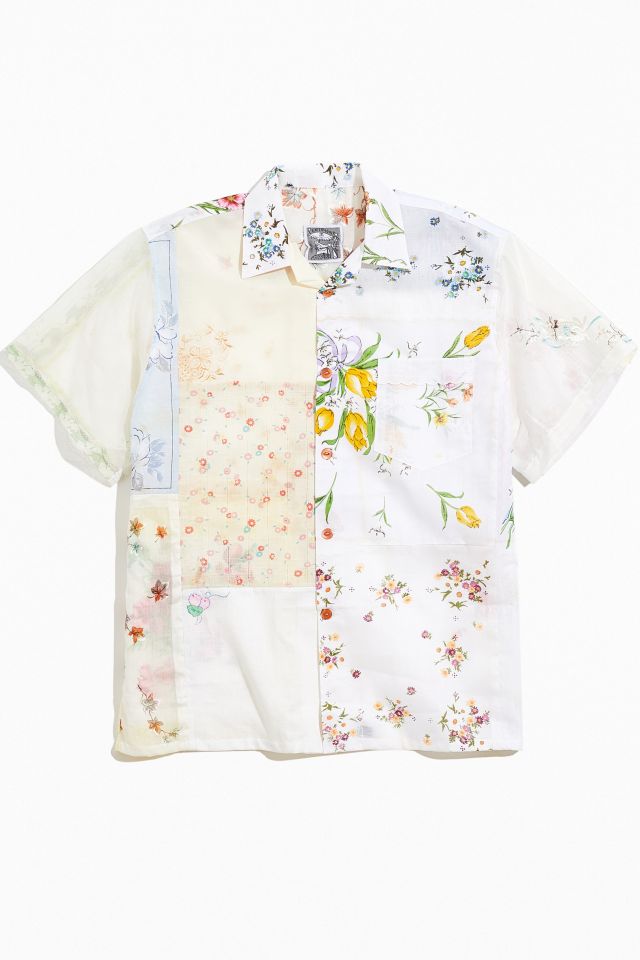 Pentimento UO Exclusive Handkerchief Button-Down Shirt | Urban Outfitters