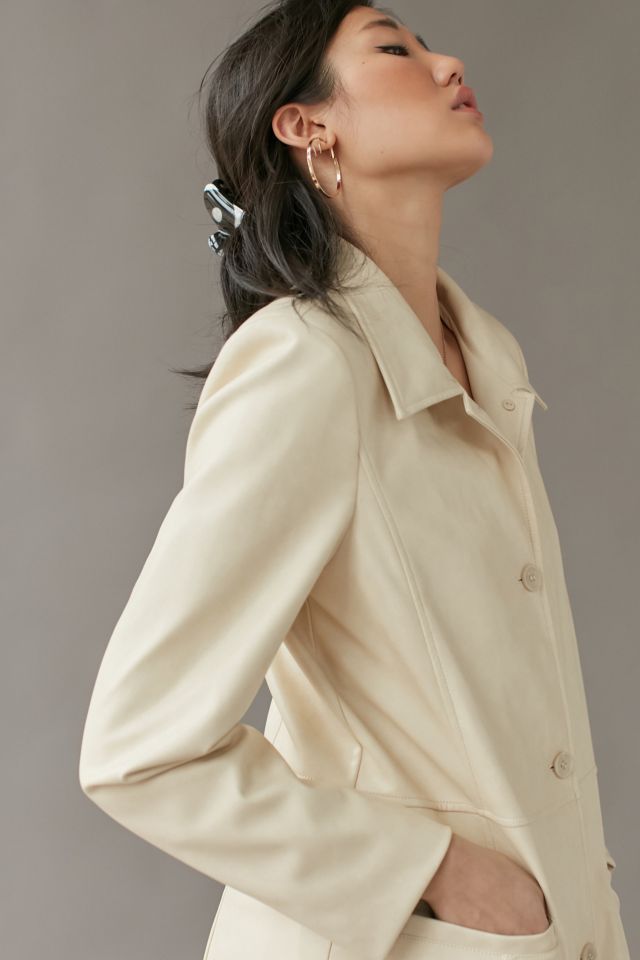 UO Tessa Faux Leather Jacket #3
