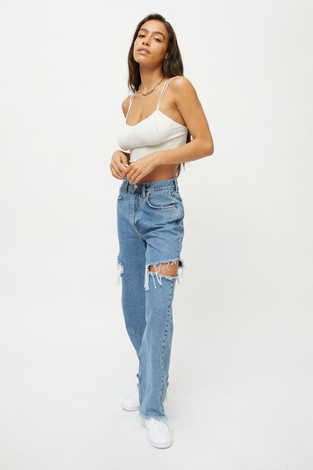 Haut de Brassière Pointelle Sans Couture Alone Together Out From Under #2