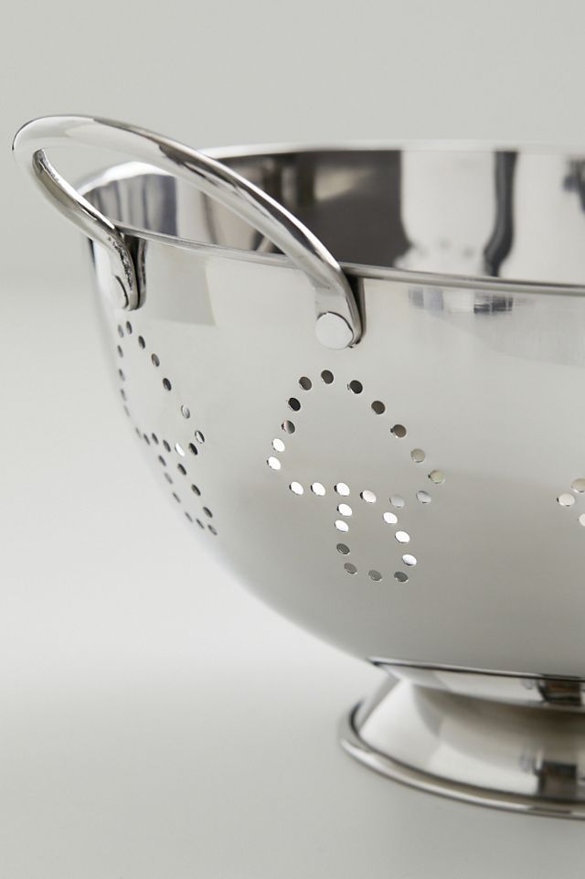 Mushroom Stainless Steel Colander | Urban Outfitters