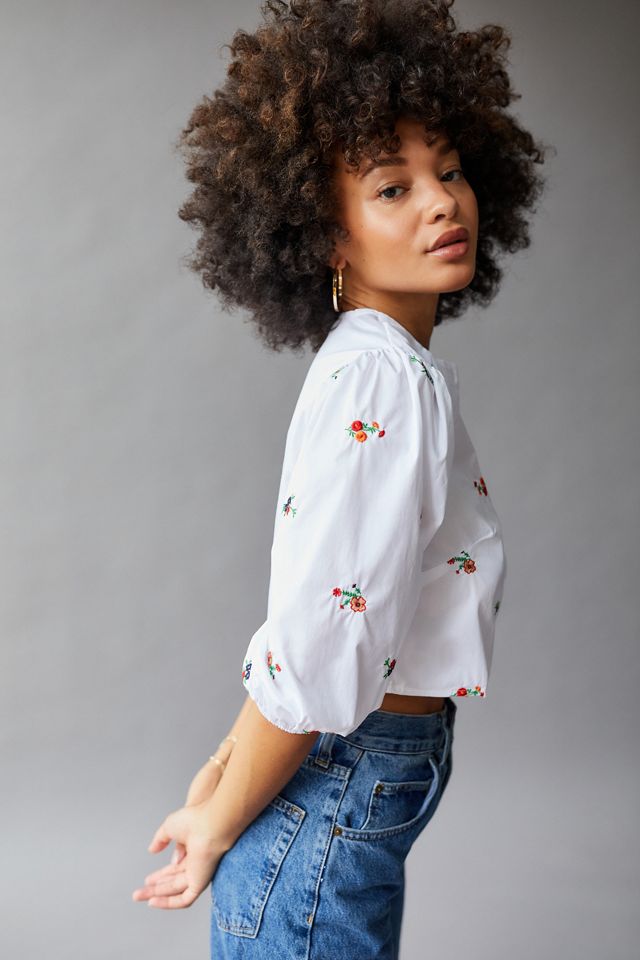 Glamorous Floral Ditsy Button-Down Top | Urban Outfitters