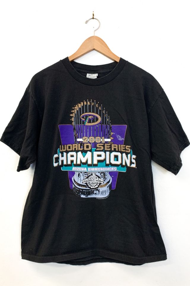 Arizona Diamondbacks 2001 World Series Champions T-Shirt 