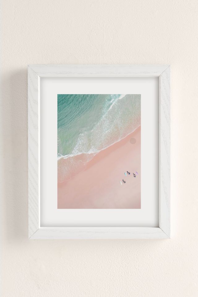 Ingrid Beddoes Surf Yoga Art Print #1