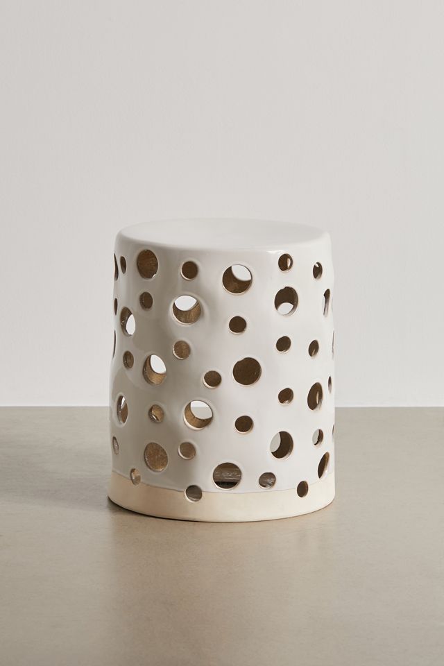 Hive Ceramic Indoor/Outdoor Side Table #1