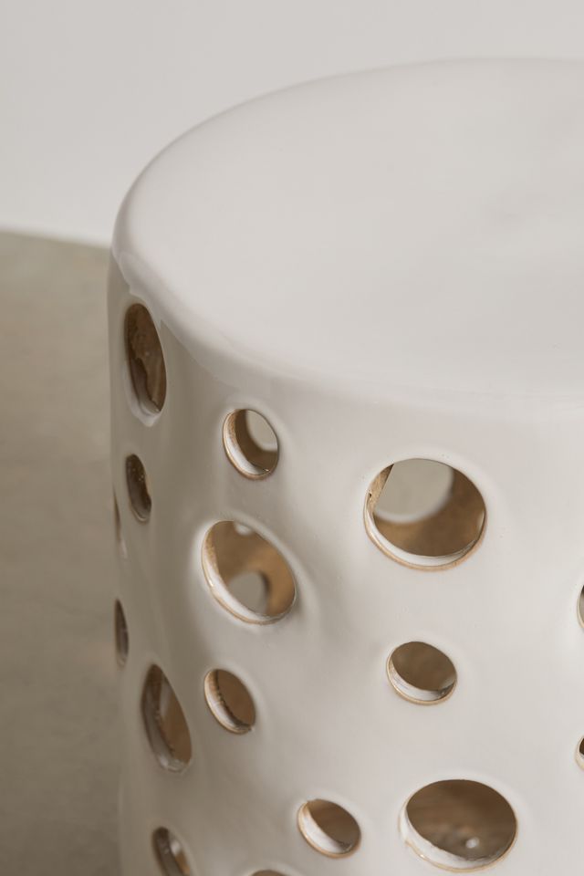 Hive Ceramic Indoor/Outdoor Side Table #3