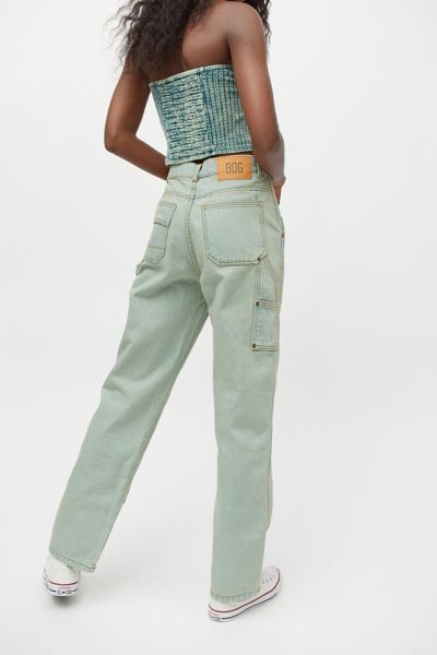 women's high waisted carpenter pants