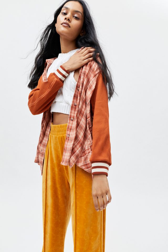 BDG Keanu Varsity Flannel Shirt | Urban Outfitters