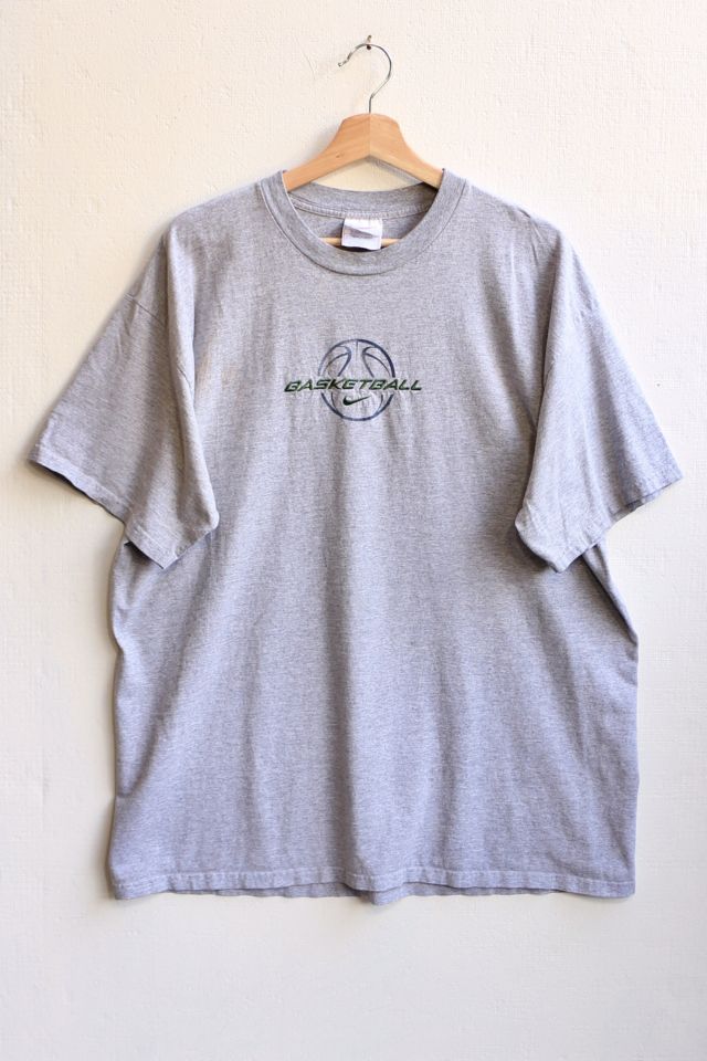 Vintage Nike Basketball Ball X-ray Graphic T-shirt Black Size 