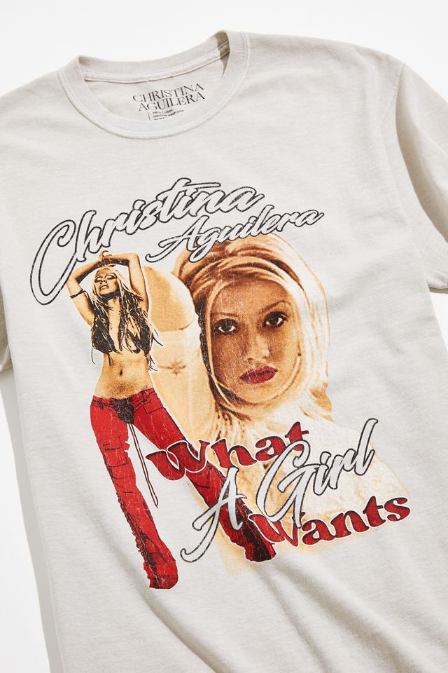 Christina Aguilera What A Girl Wants Tee #2
