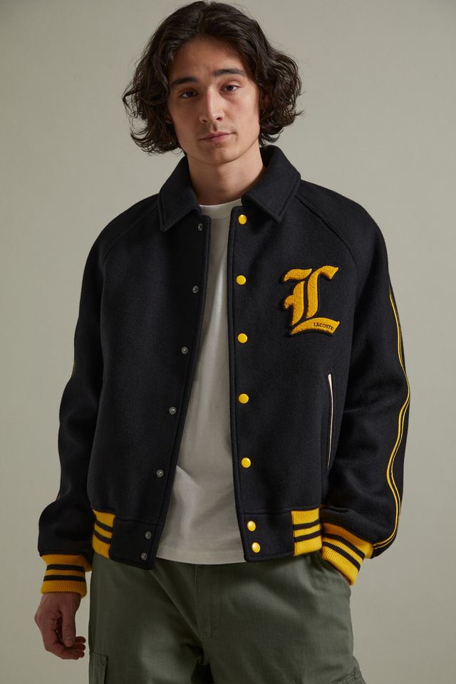 Lacoste Varsity Letterman | Urban Outfitters