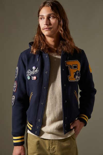 Polo shop varsity hoodie