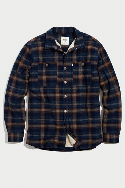 Katin Harold Stripe Jacket Dusty Blue
