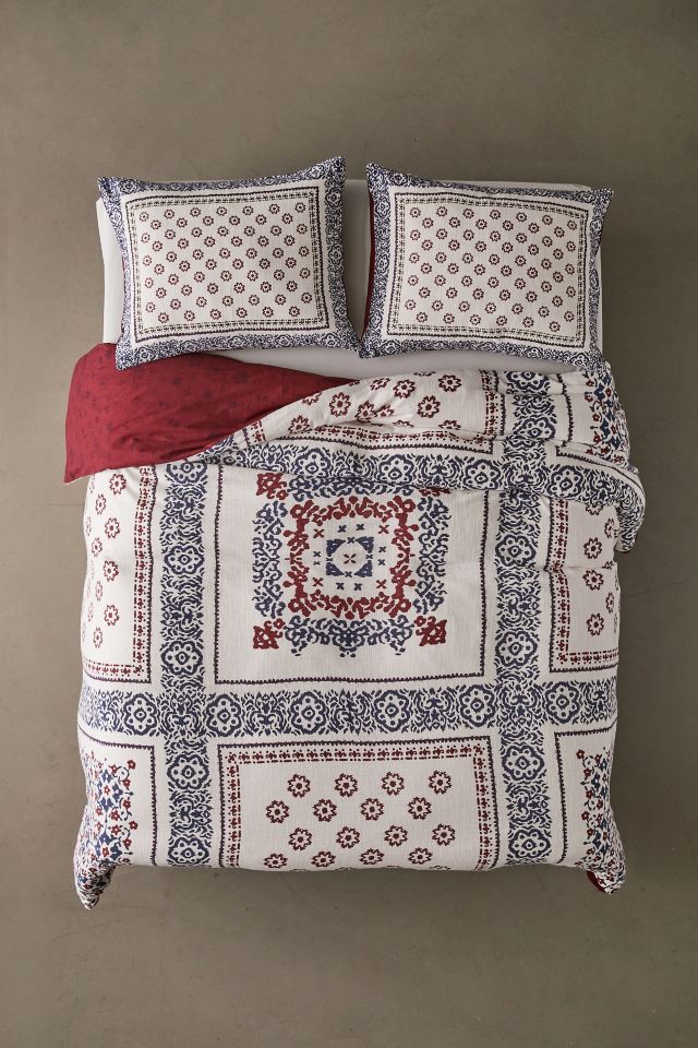 Housse de Couette Janna en Tissu Grenu Douillet #1