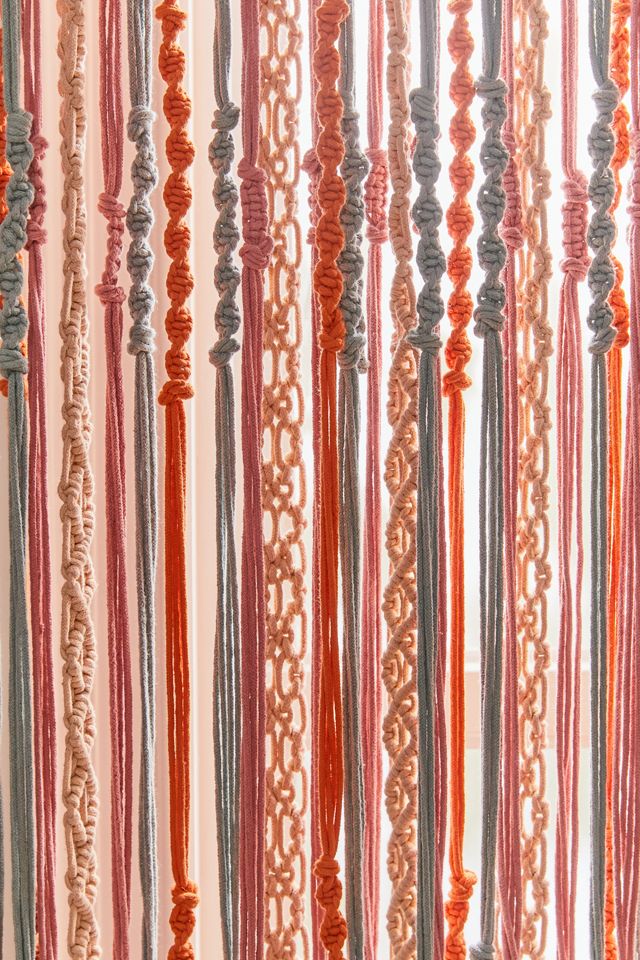 Baxter Macrame Window Panel #2