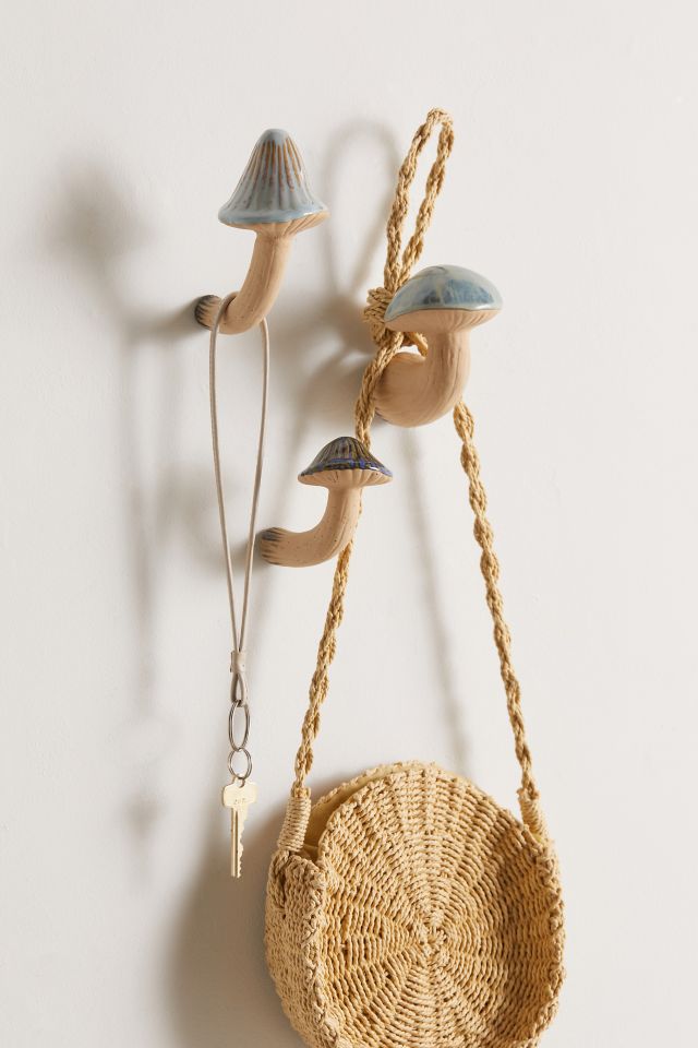 Mushroom Wall Hook - Adorable Decorative Hook for Mushroom Lovers