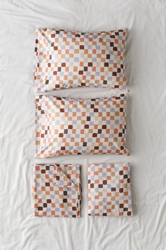 Ensemble de Draps Cleo à Damier #1