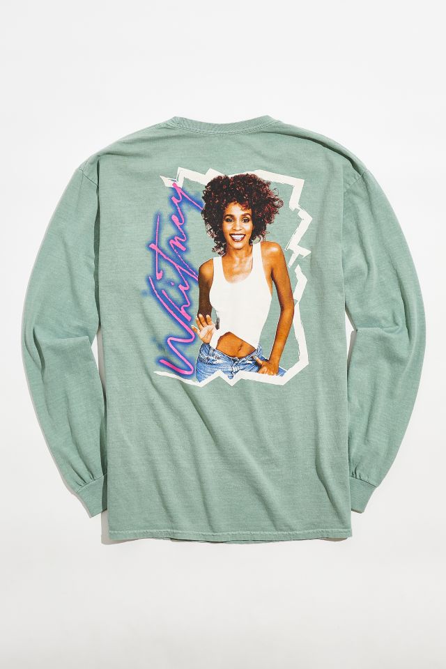 Whitney Houston Signature Long Sleeve Tee
