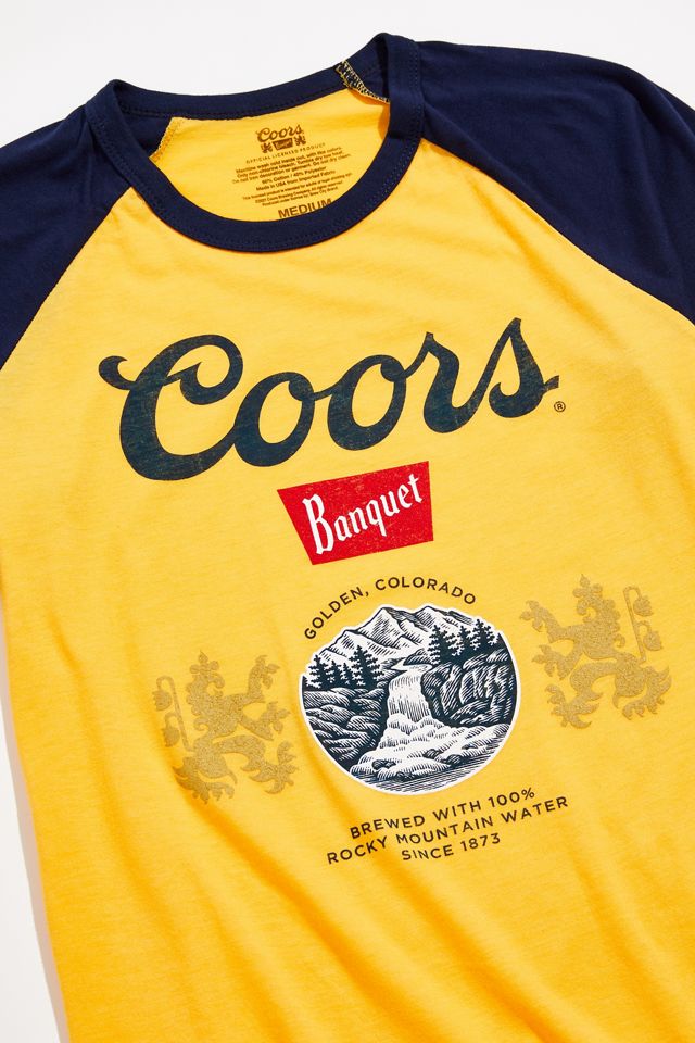 Coors Banquet Raglan Tee Urban Outfitters