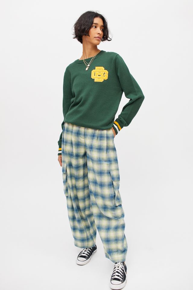 Urban outfitters sale green plaid pants