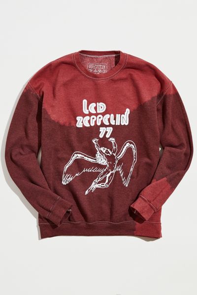 Led Zeppelin 77 Vintage Wash Crew Neck Sweatshirt