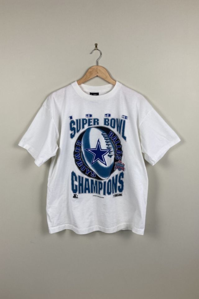 Unisex Vintage 1993 Dallas Cowboys Super Bowl Tee USA