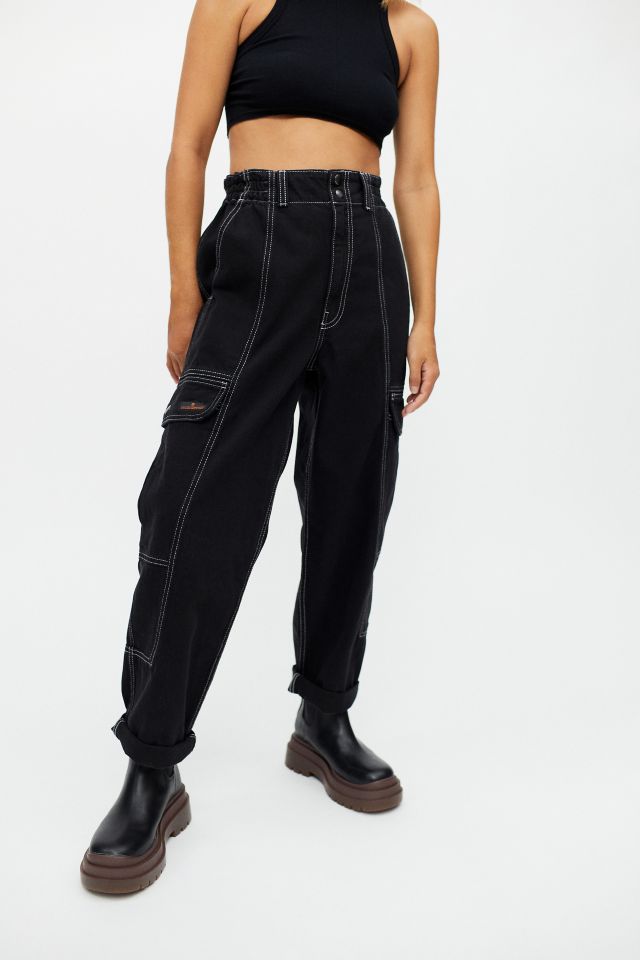 BDG Petite Blaine High-Waisted Skate Jean – Black #1