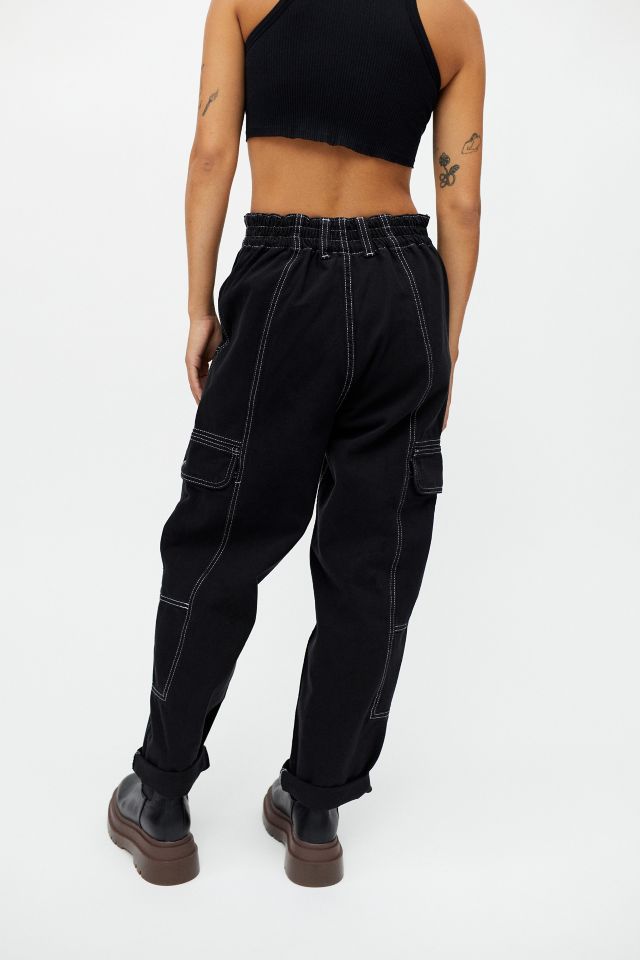 BDG Petite Blaine High-Waisted Skate Jean – Black #2