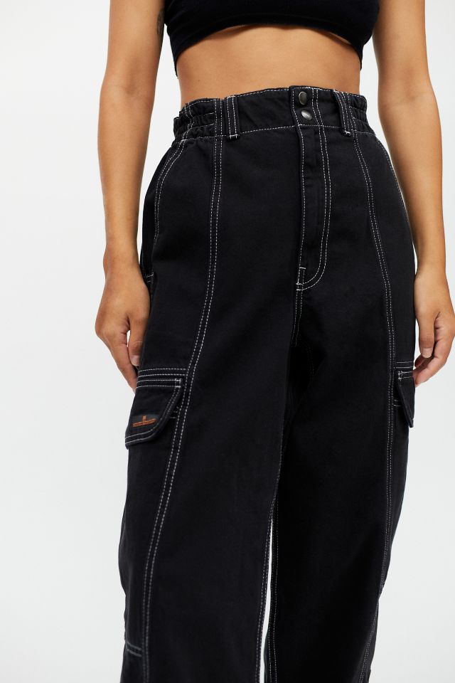 BDG Petite Blaine High-Waisted Skate Jean – Black #3