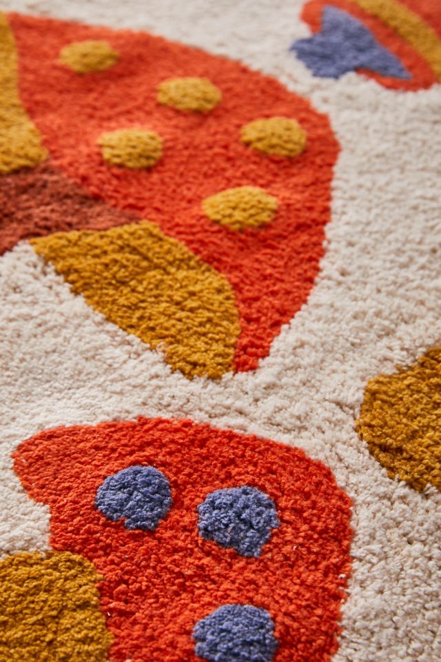 Mushroom Friends Bath Mat #1