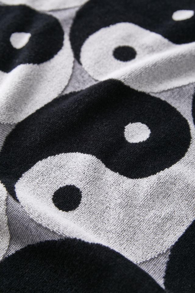 Serviette de bain yin et yang #1