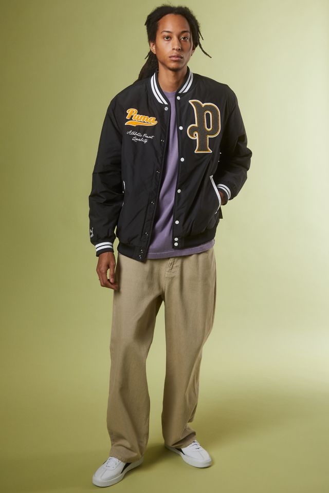 Puma Letterman Jacket | Urban Outfitters
