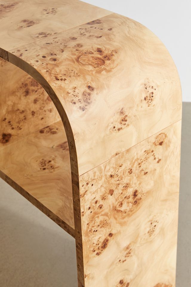 Cora Burl Wood Storage Console #3