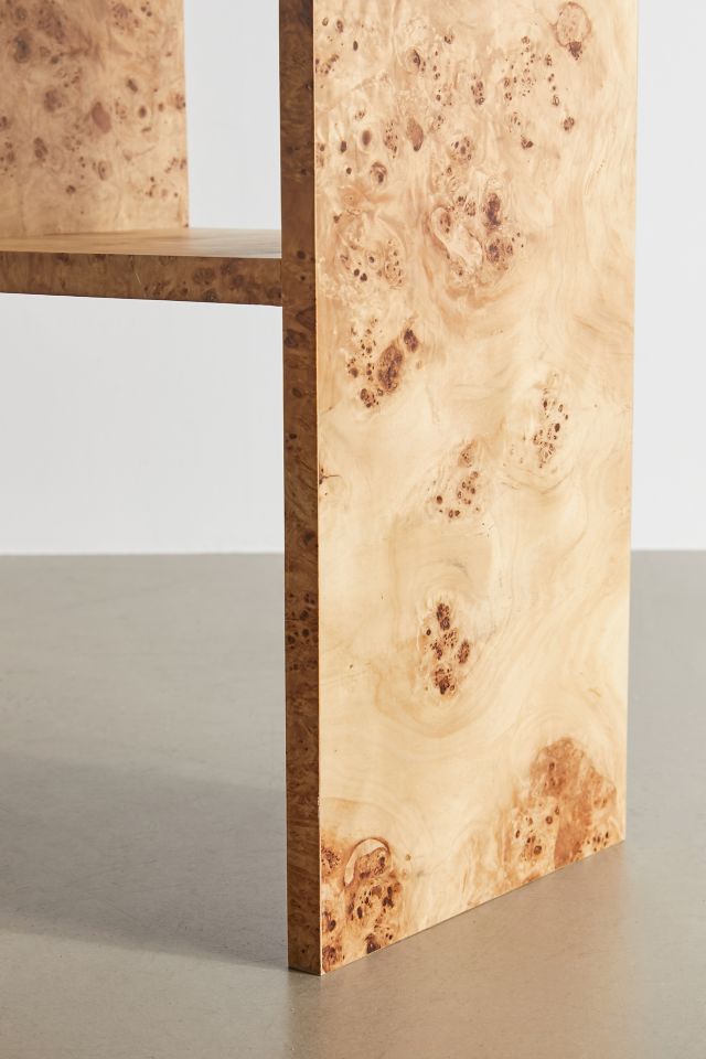 Cora Burl Wood Storage Console #4
