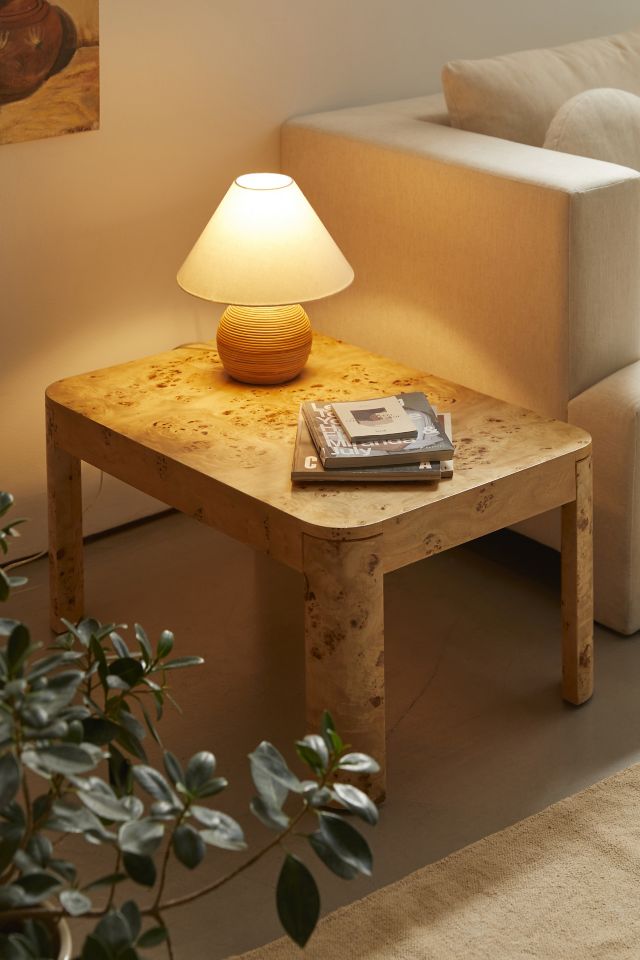 Cora Burl Wood Coffee Table