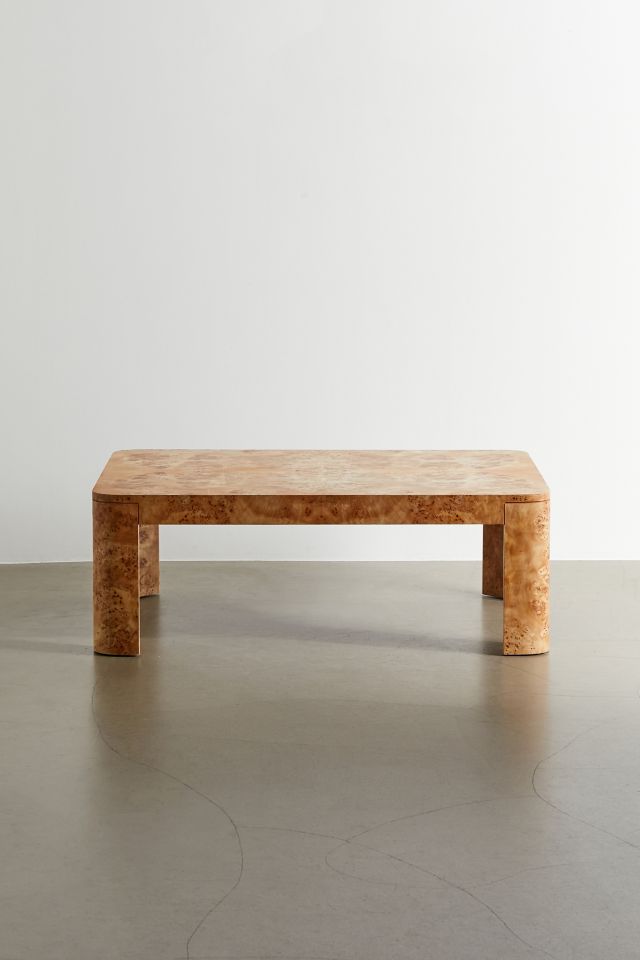 Burl Wood coffee table