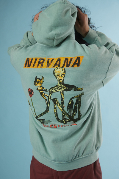 Nirvana Hoodie Sweatshirt | Urban Outfitters