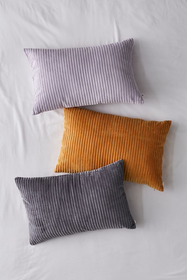 Willow Wide Wale Corduroy Bolster Pillow #2