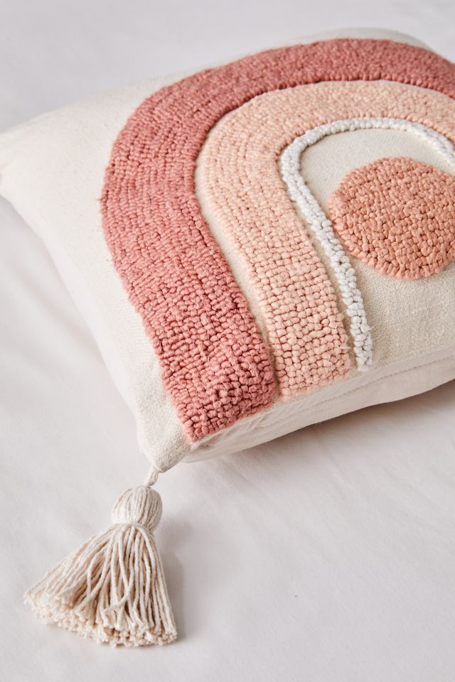 Arch Tufted Throw Pillow #1
