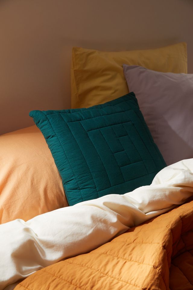 Quilted Percale Pillow 