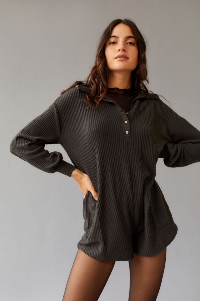 Billabong Relax All Day Lounge Romper Urban Outfitters